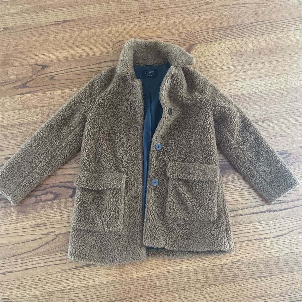 J. Crew Girls Teddy Bear Coat